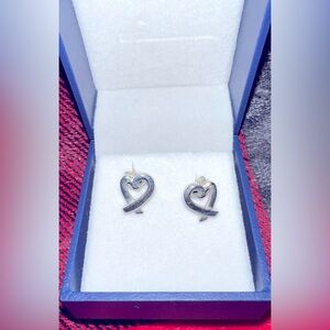 Pre loved Tiffany & co. Paloma Picasso heart earrings
